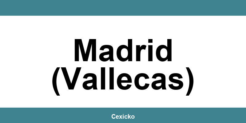 Consulta el teléfono de contacto de Correos Express en Madrid (Vallecas)